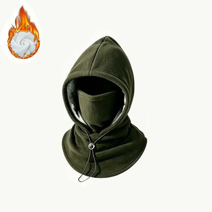 🔥💧LAST DAY PROMOTION - 50% OFF❄️ 2-Piece Integrated Flannel Warm Face Mask & Hat