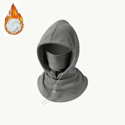 🔥💧LAST DAY PROMOTION - 50% OFF❄️ 2-Piece Integrated Flannel Warm Face Mask & Hat
