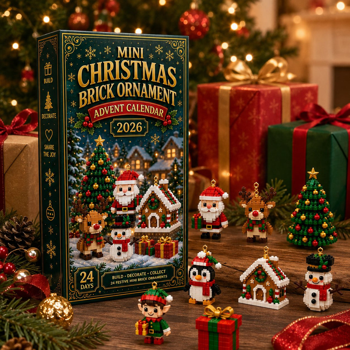 💧 Last day to save 49% – 🎄 24-Day Mini Christmas Ornament Advent Calendar