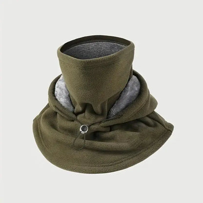 🔥💧LAST DAY PROMOTION - 50% OFF❄️ 2-Piece Integrated Flannel Warm Face Mask & Hat