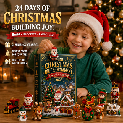 💧 Last day to save 49% – 🎄 24-Day Mini Christmas Ornament Advent Calendar