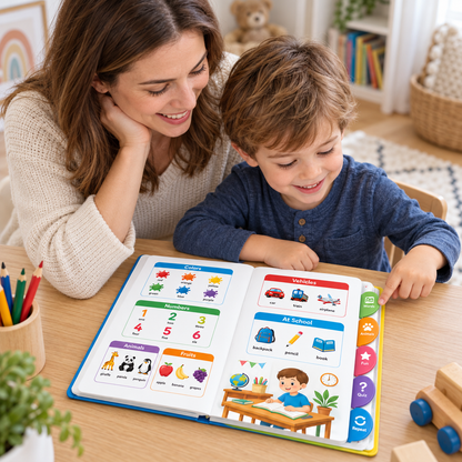 🔥500 Words Interactive Sound Book for Kids
