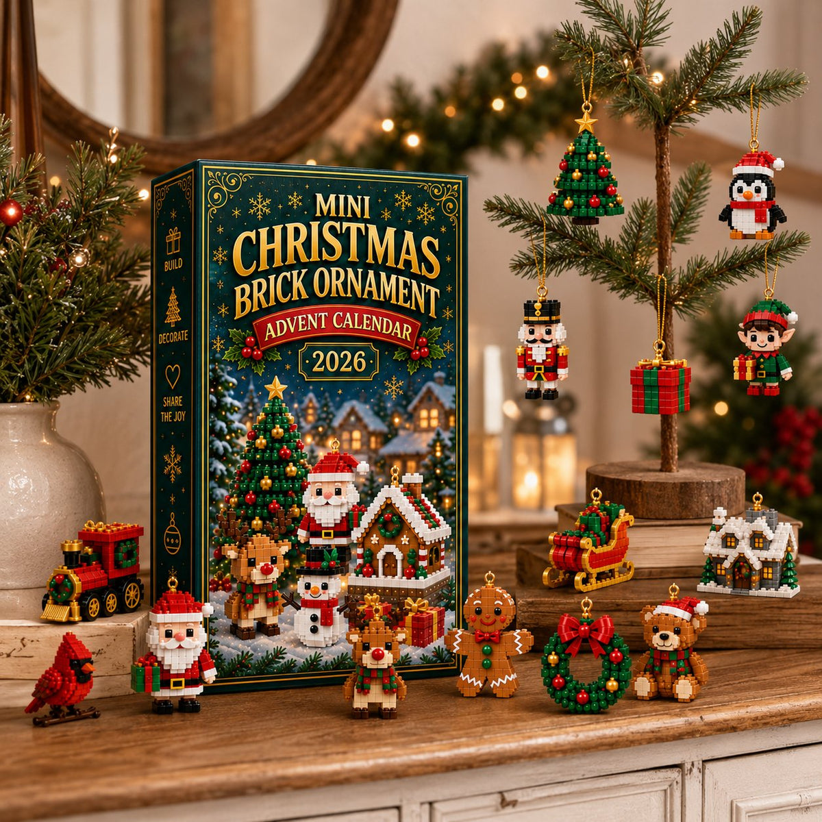 💧 Last day to save 49% – 🎄 24-Day Mini Christmas Ornament Advent Calendar